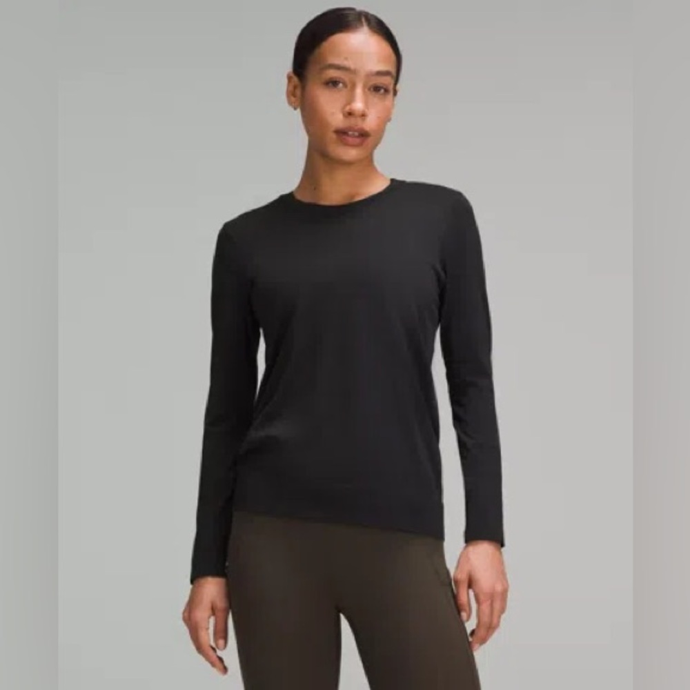 Lululemon Swiftly Relaxed Long Sleeve Black Shirt